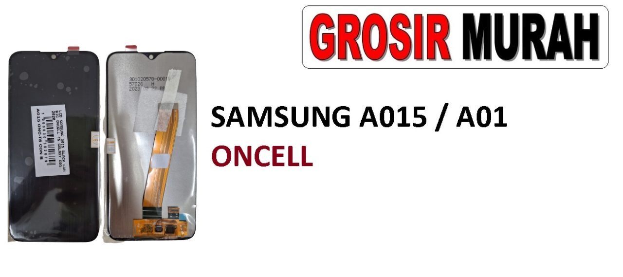 SAMSUNG A015 A01 2020 LCD ONCELL LCD Display Digitizer Touch Screen Spare Part Sparepart hp murah Grosir LCD Meetoo winfocus incell lion mgku og moshi