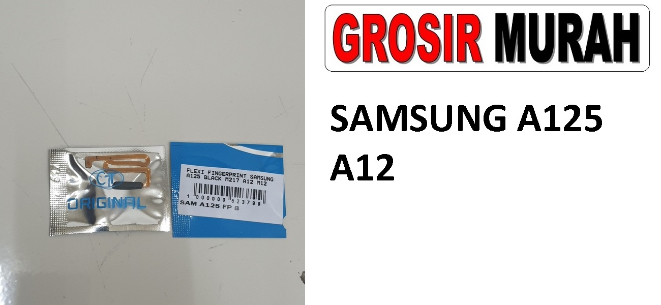 SAMSUNG A125 M127 A12 M12 FLEXI FINGERPRINT Flexible Flexibel Sidik Jari Home Menu Button Key Power On Off Fingerprint Flex Cable Spare Part Grosir Sparepart hp