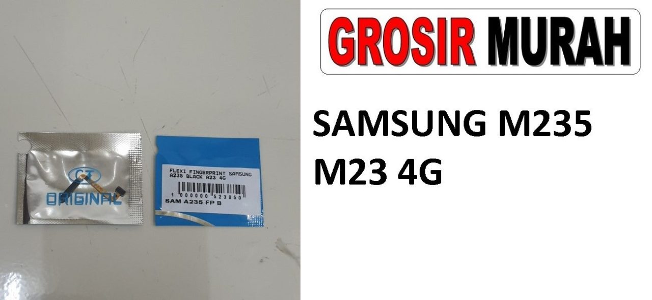 SAMSUNG A235 A23 4G FLEXI FINGERPRINT Flexible Flexibel Sidik Jari Home Menu Button Key Power On Off Fingerprint Flex Cable Spare Part Grosir Sparepart hp