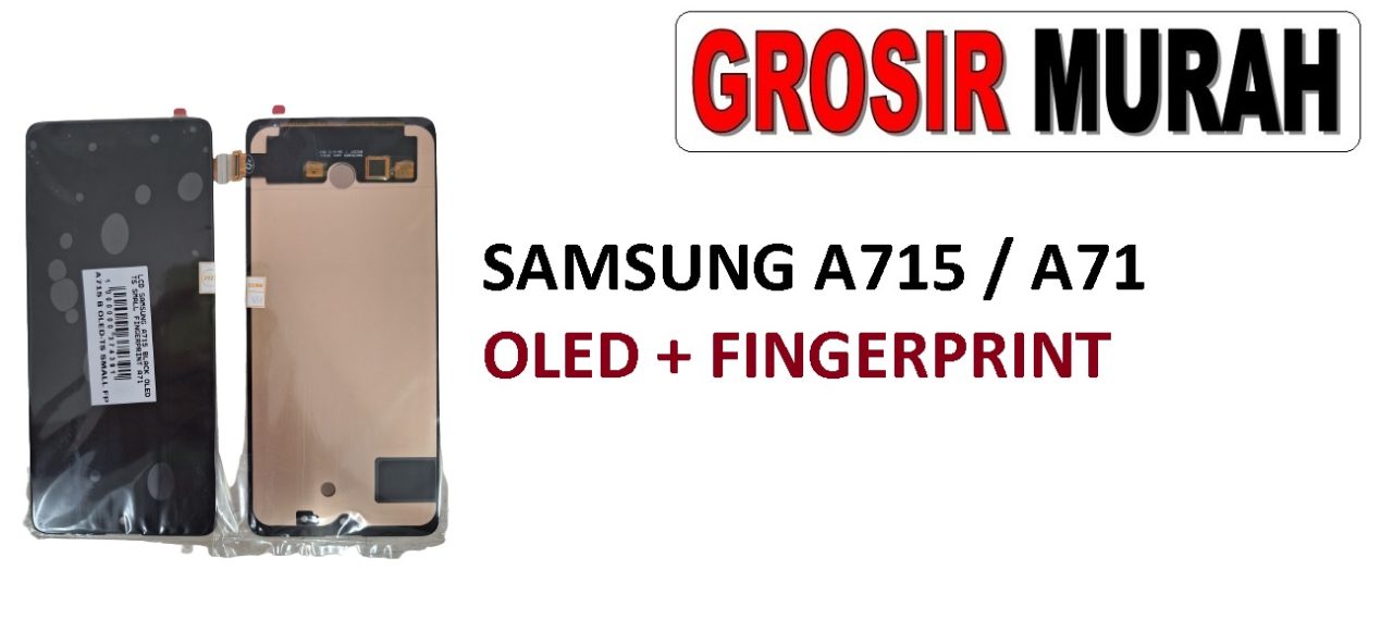 SAMSUNG A715 A71 LCD OLED LCD Display Digitizer Touch Screen Spare Part Sparepart hp murah Grosir LCD Meetoo winfocus incell lion mgku og moshi