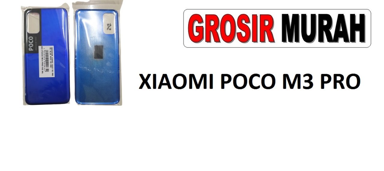 XIAOMI POCO M3 PRO 5G BACKDOOR Back Battery Cover Rear Housing Tutup Belakang Baterai Grosir Aksesoris hp