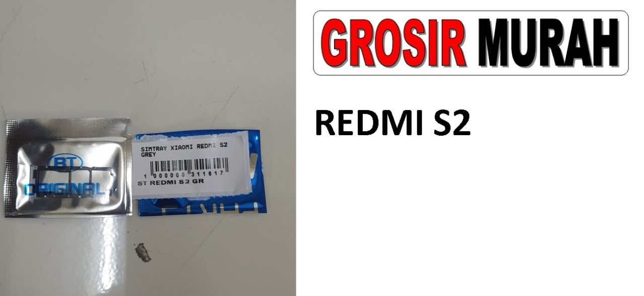 XIAOMI REDMI S2 SIM TRAY Sim Card Tray Simtray Holder Simlock Tempat Kartu Sim Spare Part Grosir Sparepart hp