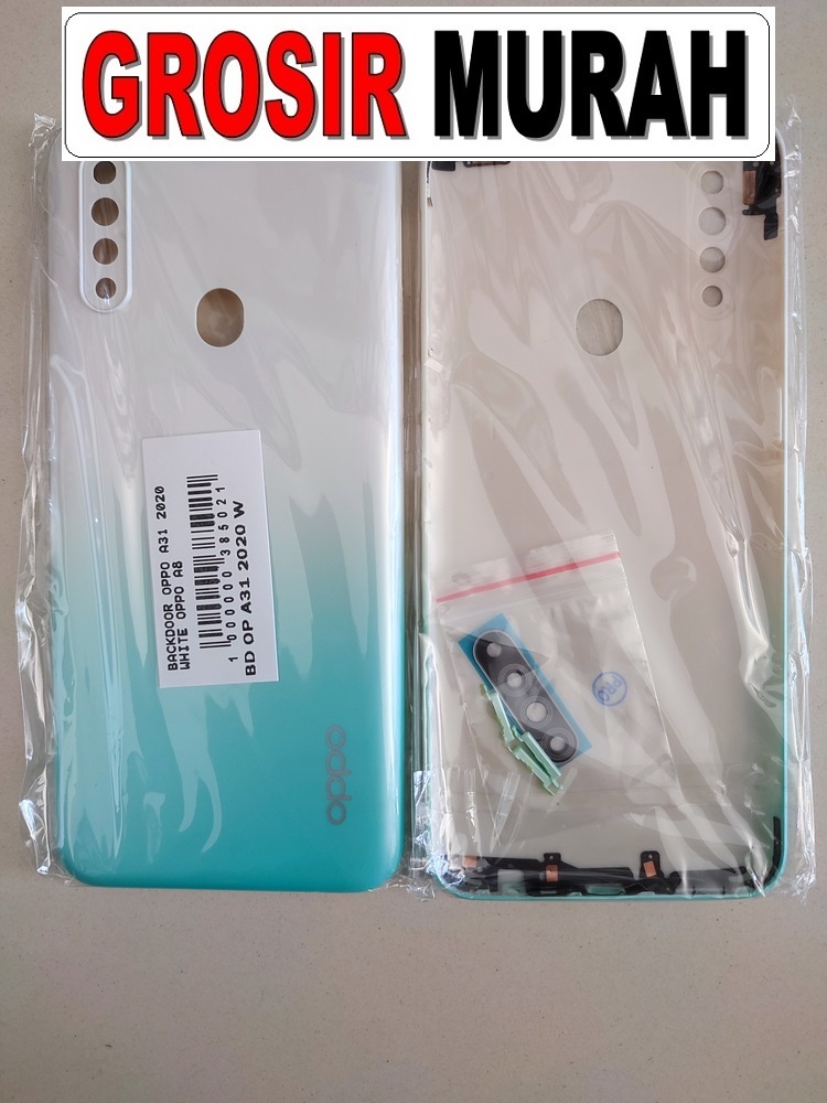 BACKDOOR OPPO A31 2020 OPPO A8 Back Battery Cover Rear Housing Tutup Belakang Baterai Grosir Aksesoris hp