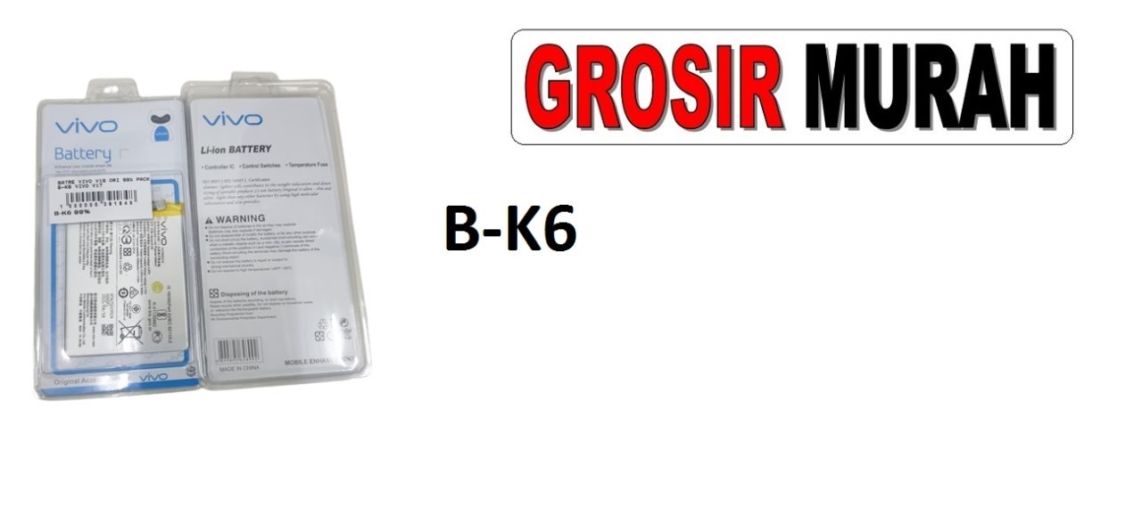 BATERAI VIVO V19 B-K6 VIVO V17 Batre Battery Grosir Sparepart hp