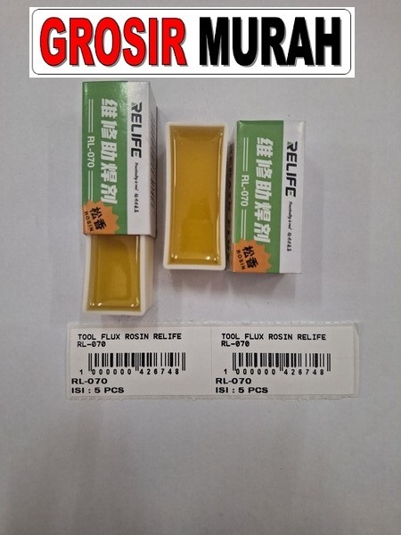 Flux Rosin Relife RL-070 Relife / Sunshine Halogen free Flux Paste （LEAD-FREE) for Chips Phone BGA SMD PCB Sparepart Hp