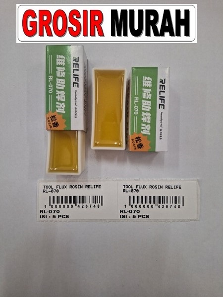 Flux Rosin Relife RL-070 Relife / Sunshine Halogen free Flux Paste （LEAD-FREE) for Chips Phone BGA SMD PCB Sparepart Hp
