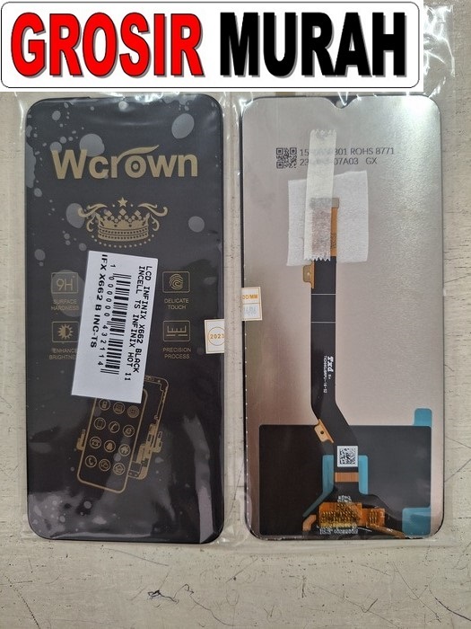 INFINIX X662 HOT 11 LCD INCELL LCD Display Digitizer Touch Screen Spare Part Sparepart hp murah Grosir LCD Meetoo winfocus incell lion mgku og moshi