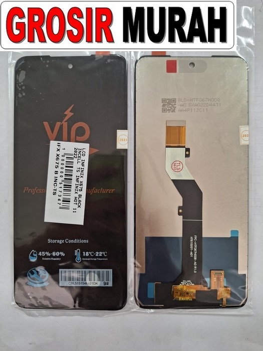 INFINIX X675 HOT 11 2022 LCD INCELL LCD Display Digitizer Touch Screen Spare Part Sparepart hp murah Grosir LCD Meetoo winfocus incell lion mgku og moshi