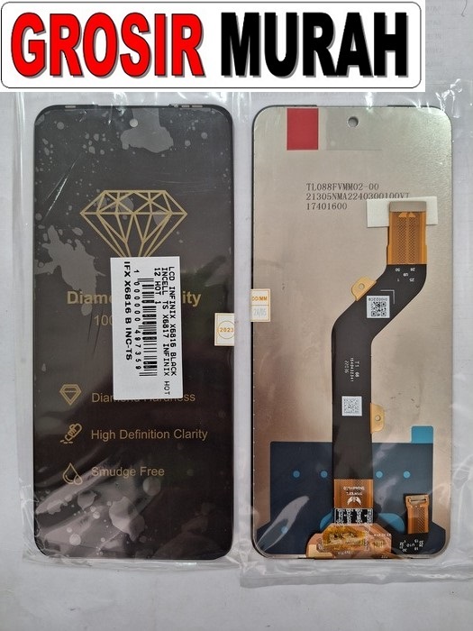 INFINIX X6816 X6817 HOT 12 LCD INCELL HOT 12 PLAY LCD Display Digitizer Touch Screen Spare Part Sparepart hp murah Grosir LCD Meetoo winfocus incell lion mgku og moshi