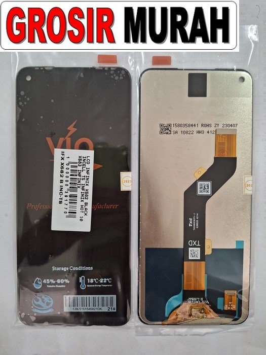 INFINIX X682 HOT 10 LCD INCELL X683 INFINIX NOTE 8I LCD Display Digitizer Touch Screen Spare Part Sparepart hp murah Grosir LCD Meetoo winfocus incell lion mgku og moshi