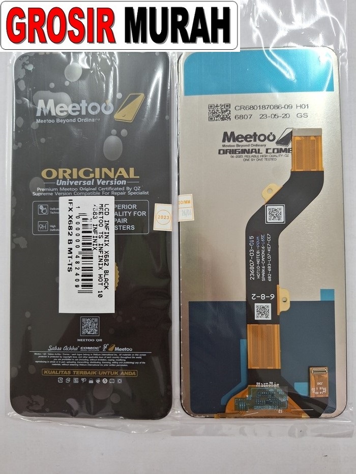 INFINIX X682 HOT 10 LCD MEETOO X683 INFINIX NOTE 8I LCD Display Digitizer Touch Screen Spare Part Sparepart hp murah Grosir LCD Meetoo winfocus incell lion mgku og moshi