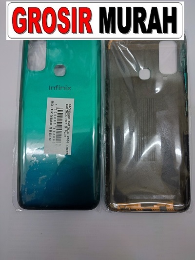 Infinix Hot 9 Play X680 Backdoor Sparepart Hp Infinix Back Battery Cover Rear Housing Tutup Belakang Baterai
