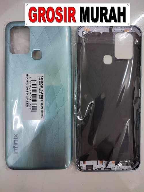 Infinix X689 Hot 10S Backdoor Sparepart Hp Infinix Back Battery Cover Rear Housing Tutup Belakang Baterai
