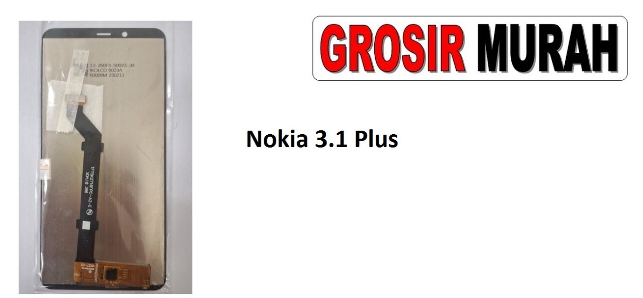 Nokia 3.1 Plus Sparepart Hp Lcd Kualitas Incell Display Digitizer Touch Screen Grosir Spare Part Terlengkap
