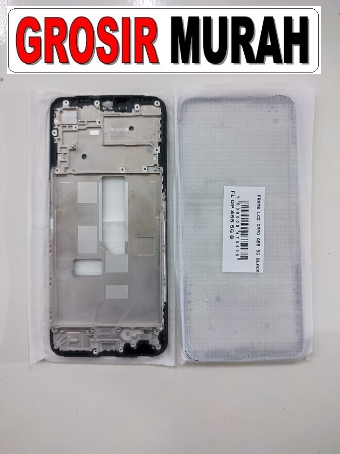 OPPO A55 5G FRAME LCD Middle Frame LCD Bezel Plate Spare Part Grosir Sparepart hp