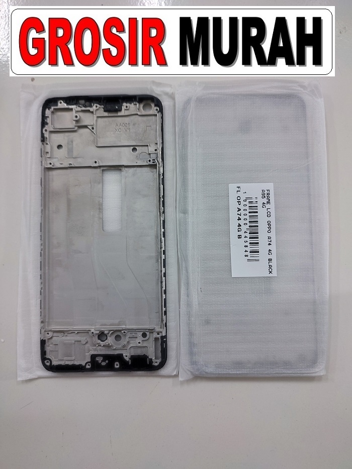 OPPO A74 4G A95 4G FRAME LCD Middle Frame LCD Bezel Plate Spare Part Grosir Sparepart hp