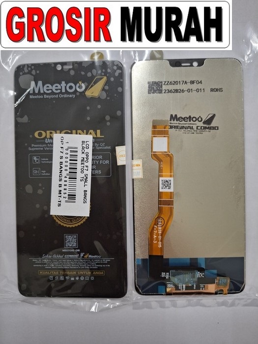 OPPO F7 LCD MEETOO LCD Display Digitizer Touch Screen Spare Part Sparepart hp murah Grosir LCD Meetoo winfocus incell lion mgku og moshi