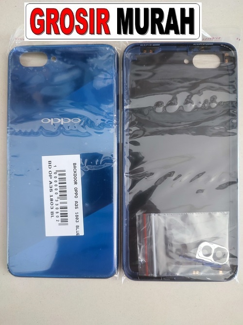 Oppo A3S 1803 Backdoor Sparepart Hp Oppo Back Battery Cover Rear Housing Tutup Belakang Baterai
