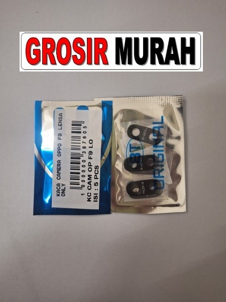 Oppo F9 Glass Of Camera Rear Oppo Lens Adhesive Kaca lensa kamera belakang Spare Part Grosir Sparepart Hp
