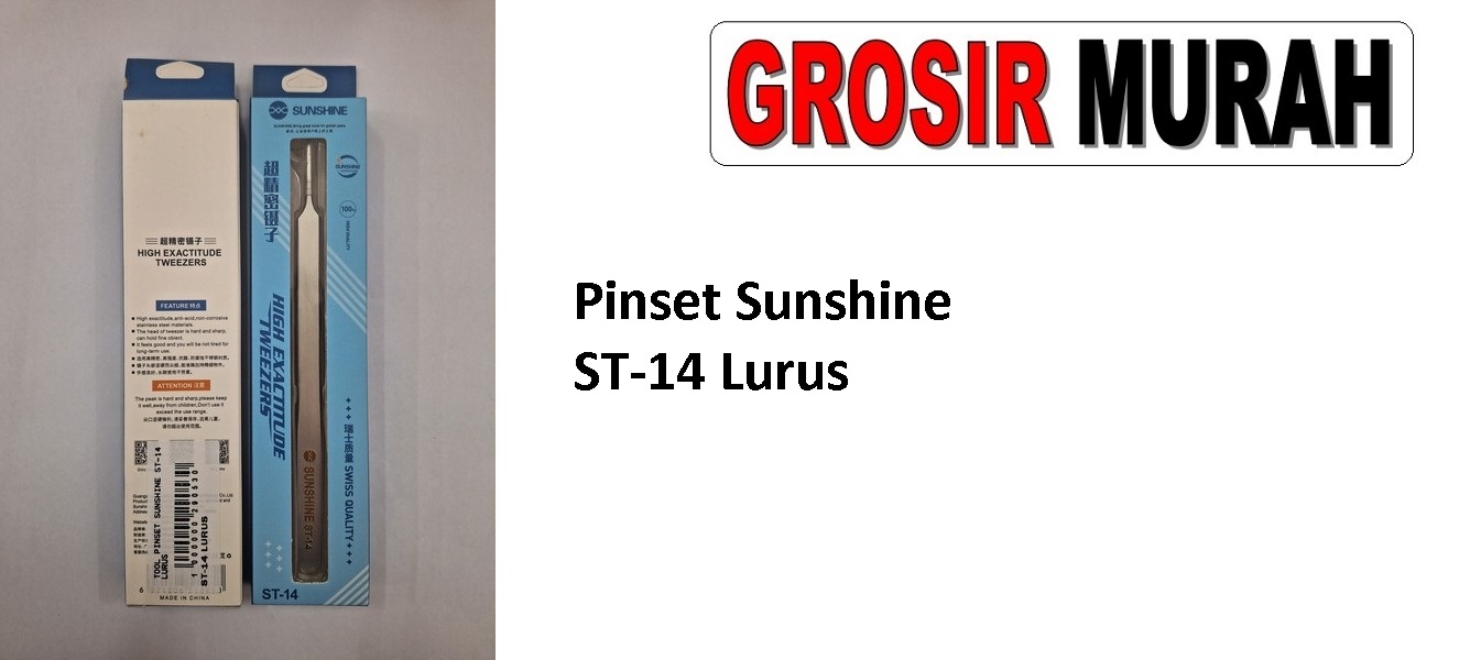 Tool Pinset Sunshine St-14 Lurus