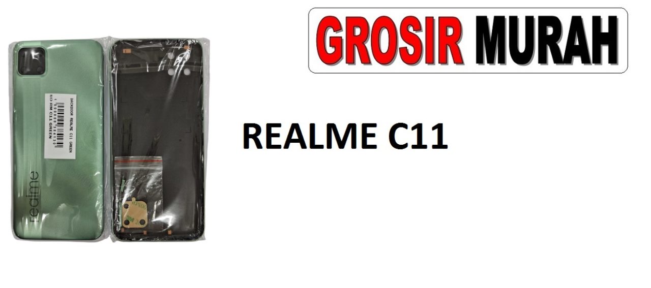 Backdoor Realme C11 OEM Hijau – Cover belakang stylish dan kokoh