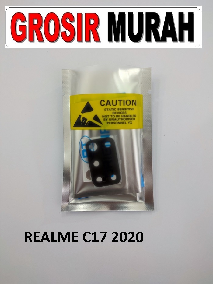 REALME C17 2020 LENSA ONLY KACA CAMERA Glass Of Camera Rear Realme Lens Adhesive Kaca lensa kamera belakang Spare Part Grosir Sparepart Hp
