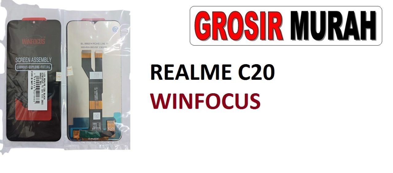 REALME C20 LCD WINFOCUS C21 C11 2021 NARZO 50I LCD Display Digitizer Touch Screen Spare Part Sparepart hp murah Grosir LCD Meetoo winfocus incell lion mgku og moshi