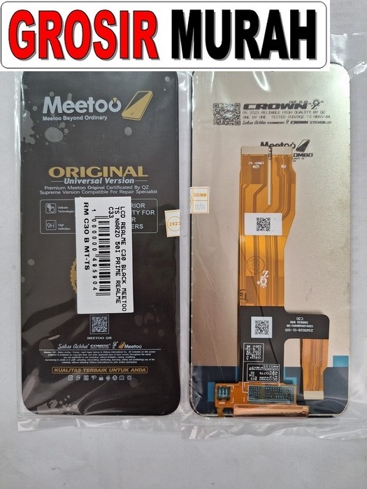 REALME C30 LCD MEETOO NARZO 50I PRIME REALME C33 LCD Display Digitizer Touch Screen Spare Part Sparepart hp murah Grosir LCD Meetoo winfocus incell lion mgku og moshi