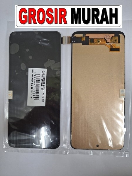 REDMI NOTE 12 LCD INCELL LCD Display Digitizer Touch Screen Spare Part Sparepart hp murah Grosir LCD Meetoo winfocus incell lion mgku og moshi