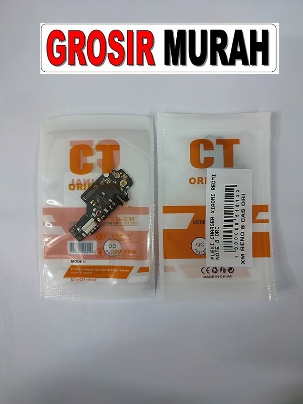 REDMI NOTE 8 FLEXI CHARGER ORI Original Flexible Flexibel Papan Cas Charging Port Dock Flex Cable Spare Part Grosir Sparepart hp