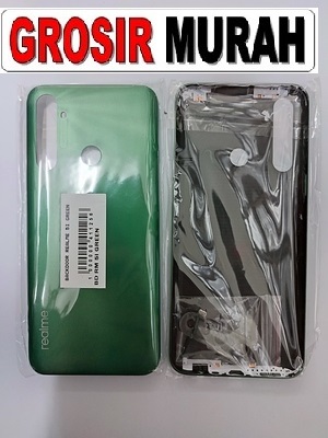 Sparepart Hp Realme Back Battery Cover Rear Housing Tutup Belakang Baterai
