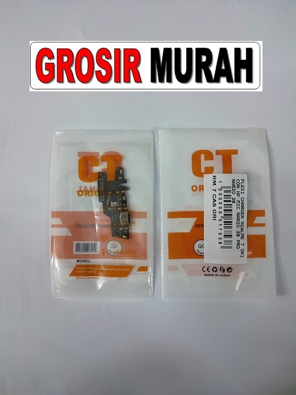 Realme 7 NARZO 20 PRO NARZO 30 Flexi Charger Ori Spare Part Grosir Sparepart Hp Fleksibel Realme Original Flexible Flexibel Papan Cas Charging Port Dock Flex Cable
