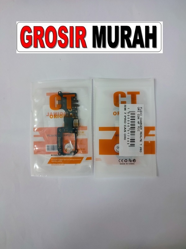 Realme 7 PRO Flexi Charger Ori Spare Part Grosir Sparepart Hp Fleksibel Realme Original Flexible Flexibel Papan Cas Charging Port Dock Flex Cable
