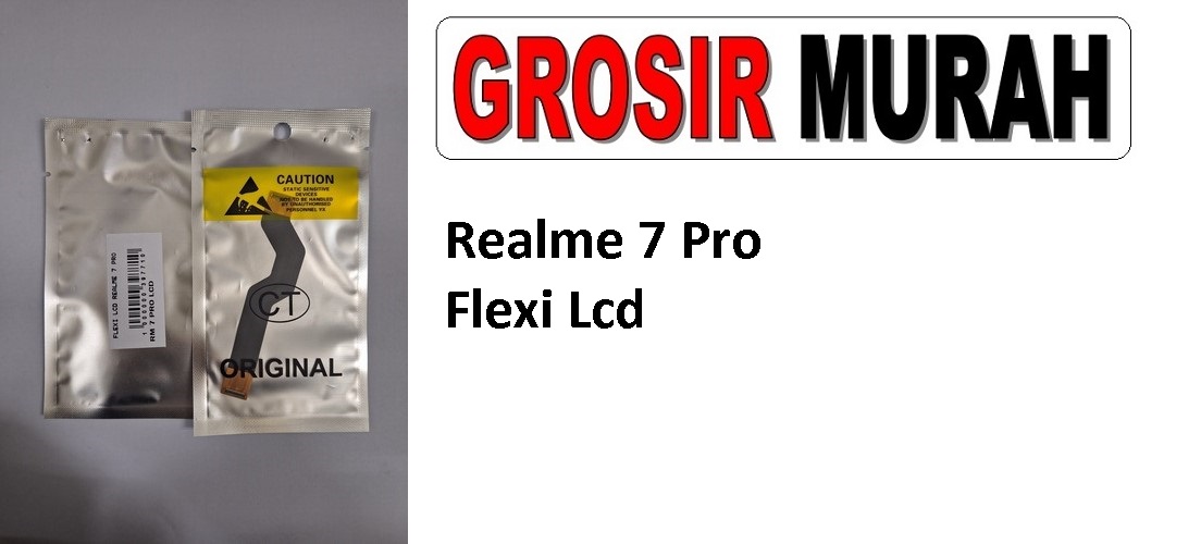 Realme 7 Pro Flexible Fleksibel Flexibel Main LCD Motherboard Connector Flex Cable Spare Part Grosir Sparepart Hp
