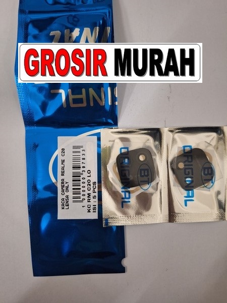 Realme C20 Glass Of Camera Rear Realme Lens Adhesive Kaca lensa kamera belakang Spare Part Grosir Sparepart Hp
