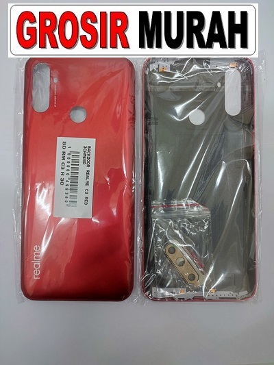 Sparepart Hp Realme Back Battery Cover Rear Housing Tutup Belakang Baterai
