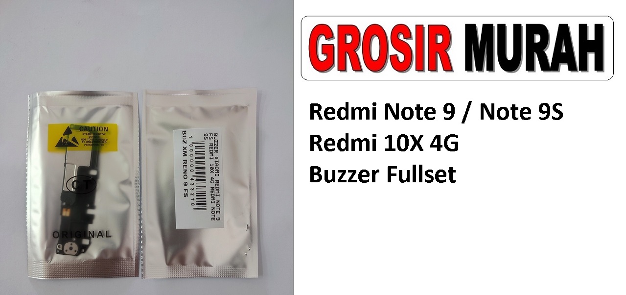 Redmi Note 9 Redmi 10X 4G Redmi Note 9S Sparepart Hp Loud Speaker Ringer Buzzer Sound Module Dering Loudspeaker Musik
