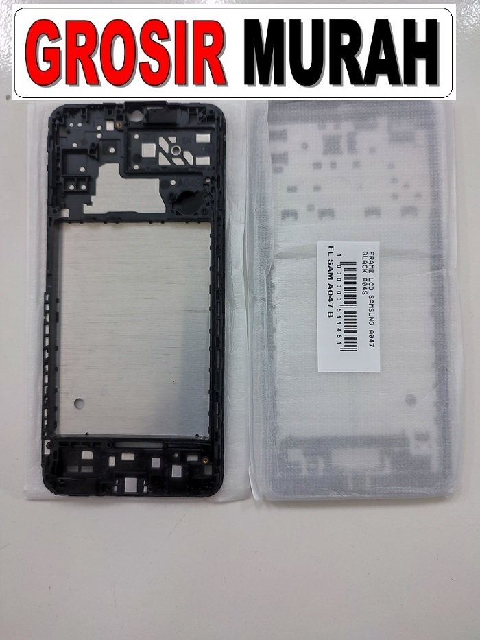 SAMSUNG A047 A04S FRAME LCD Middle Frame LCD Bezel Plate Spare Part Grosir Sparepart hp