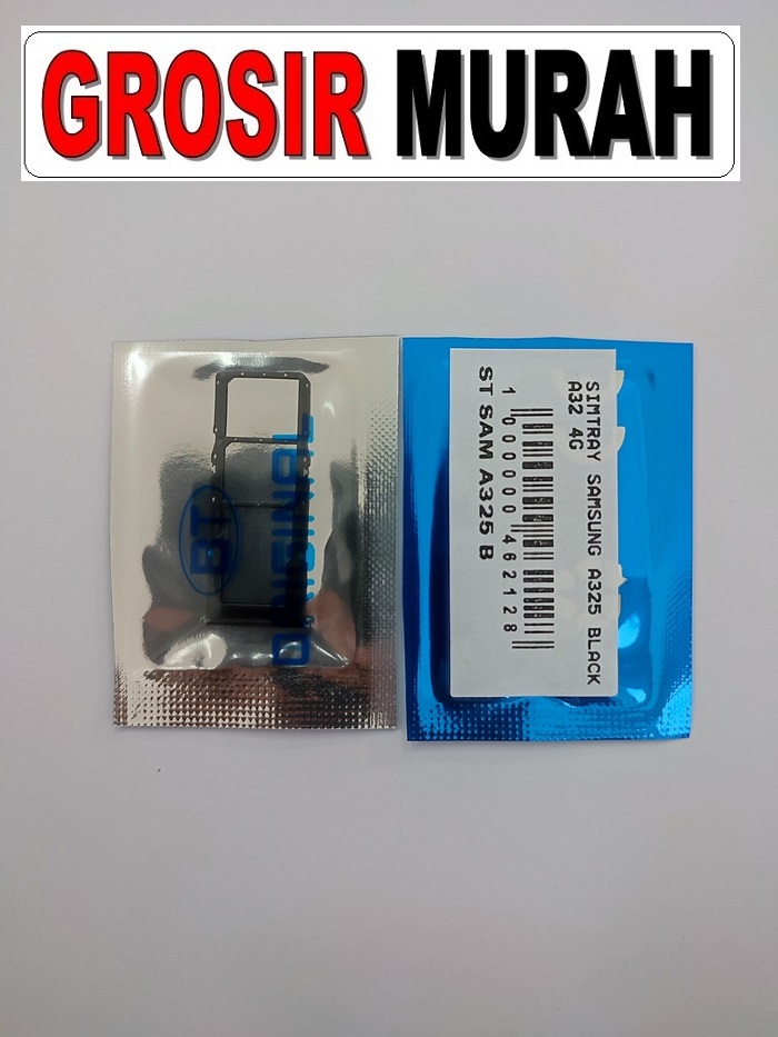 SAMSUNG A325 A32 4G SIM TRAY Sparepart Hp Samsung Sim Card Tray Simtray Holder Simlock Tempat Kartu Sim Spare Part Hp Grosir
