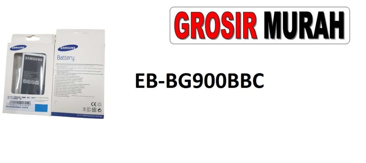 SAMSUNG G900 EB-BG900BBC BATERAI S5 Batre Battery Grosir Sparepart hp