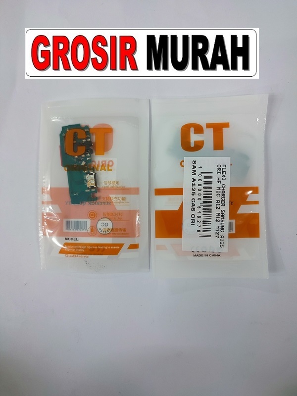 Samsung A125 A12 M12 M127 Flexi Charger Ori Spare Part Grosir Sparepart Hp Fleksibel Samsung Original Flexible Flexibel Papan Cas Charging Port Dock Flex Cable
