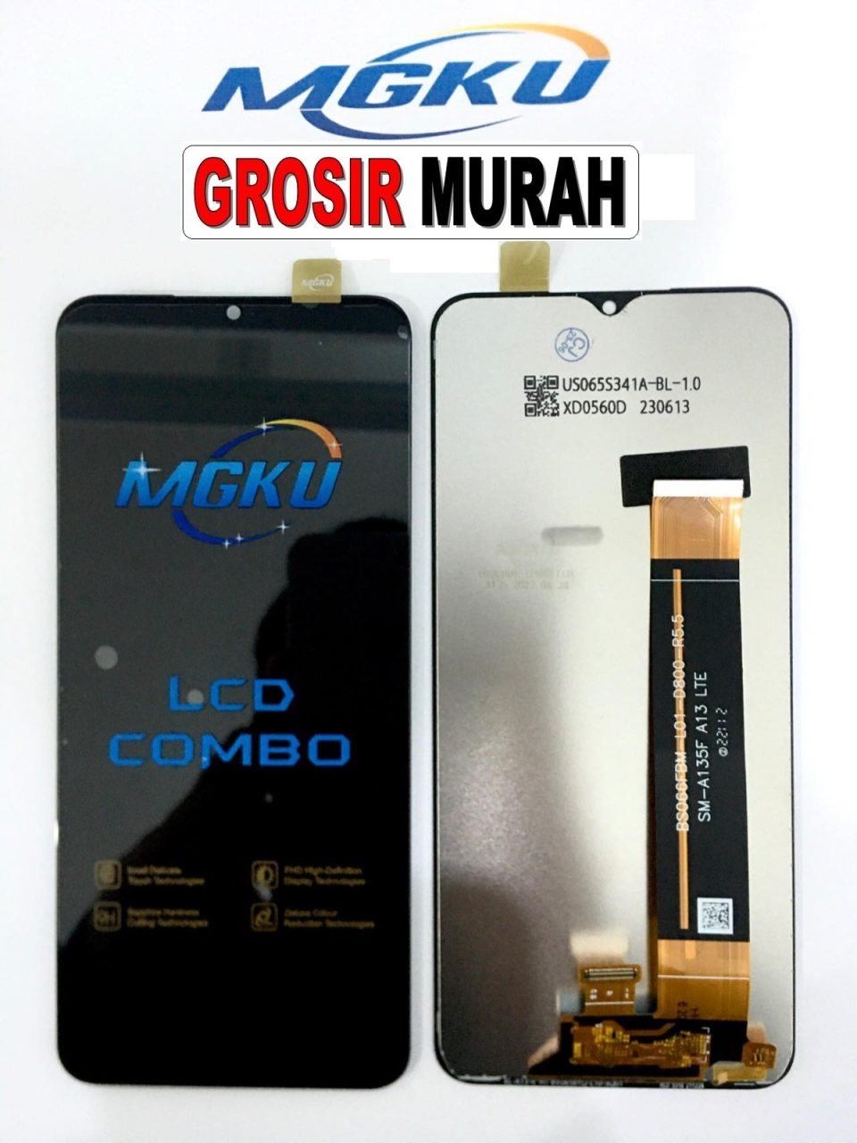 Samsung A135 A13 4G M23 M236 Lcd MGKU Lcd Display Digitizer Touch Screen Spare Part Sparepart hp murah Grosir Lcd Terlengkap Meetoo winfocus incell lion mgku og moshi