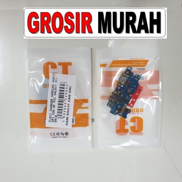 Samsung A507F A50S 2019 Fleksibel Charger Ori Fleksi Spare Part Grosir Fleksibel Original Papan Board Konektor Flexible Flexibel Cas Charging Port Dock Flex Cable sparepart hp tegal