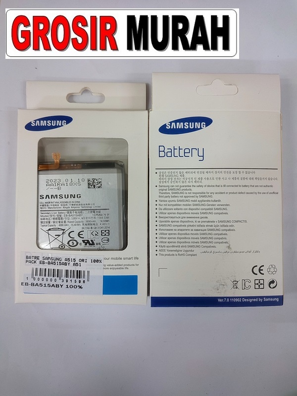 Samsung A515 A51 EB-BA515ABY Baterai Sparepart hp Batre Samsung Battery Grosir
