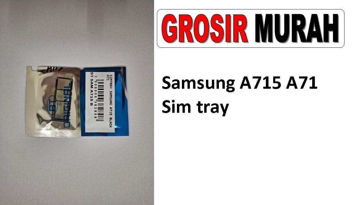 Samsung A715 A71 Sparepart Hp Sim Card Tray Simtray Sim Tray Holder Simlock Tempat Kartu Sim Spare Part Hp Grosir
