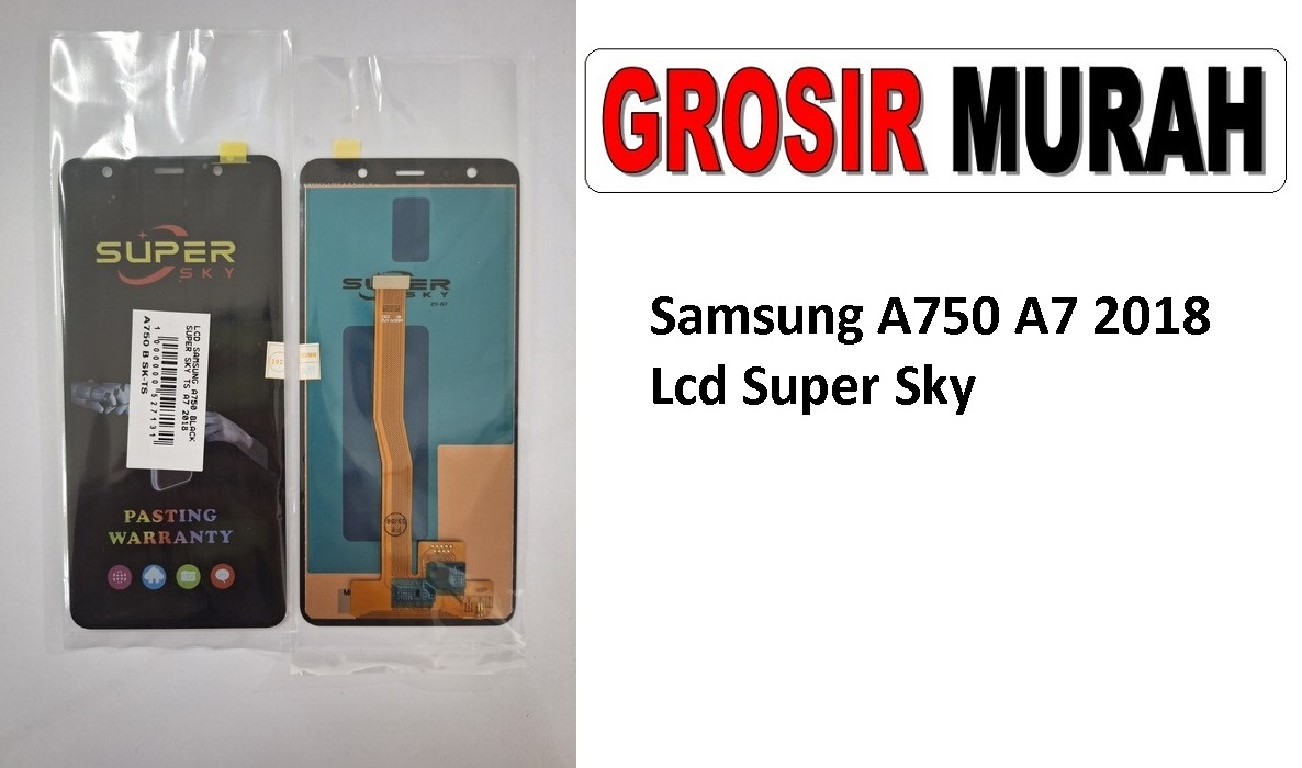 Samsung A750 A7 2018 Samsung Sparepart Hp Lcd Display Digitizer Touch Screen Grosir Spare Part Terlengkap Meetoo winfocus incell lion mgku og moshi Super Sky

