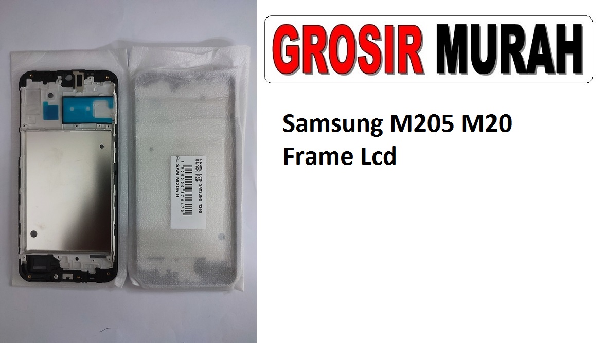 Samsung M205 M20 Sparepart Hp Middle Frame Lcd Tatakan Bezel Plate Spare Part Hp Grosir
