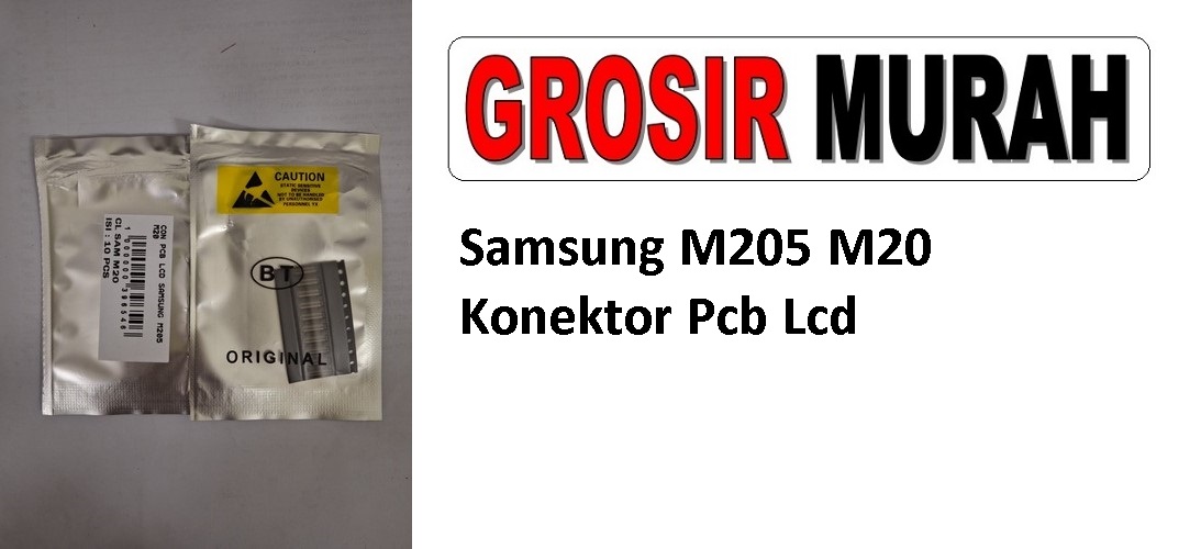 Samsung M205 M20 Connector Pcb Lcd Konektor Con lcd Spare Part Grosir Sparepart hp
