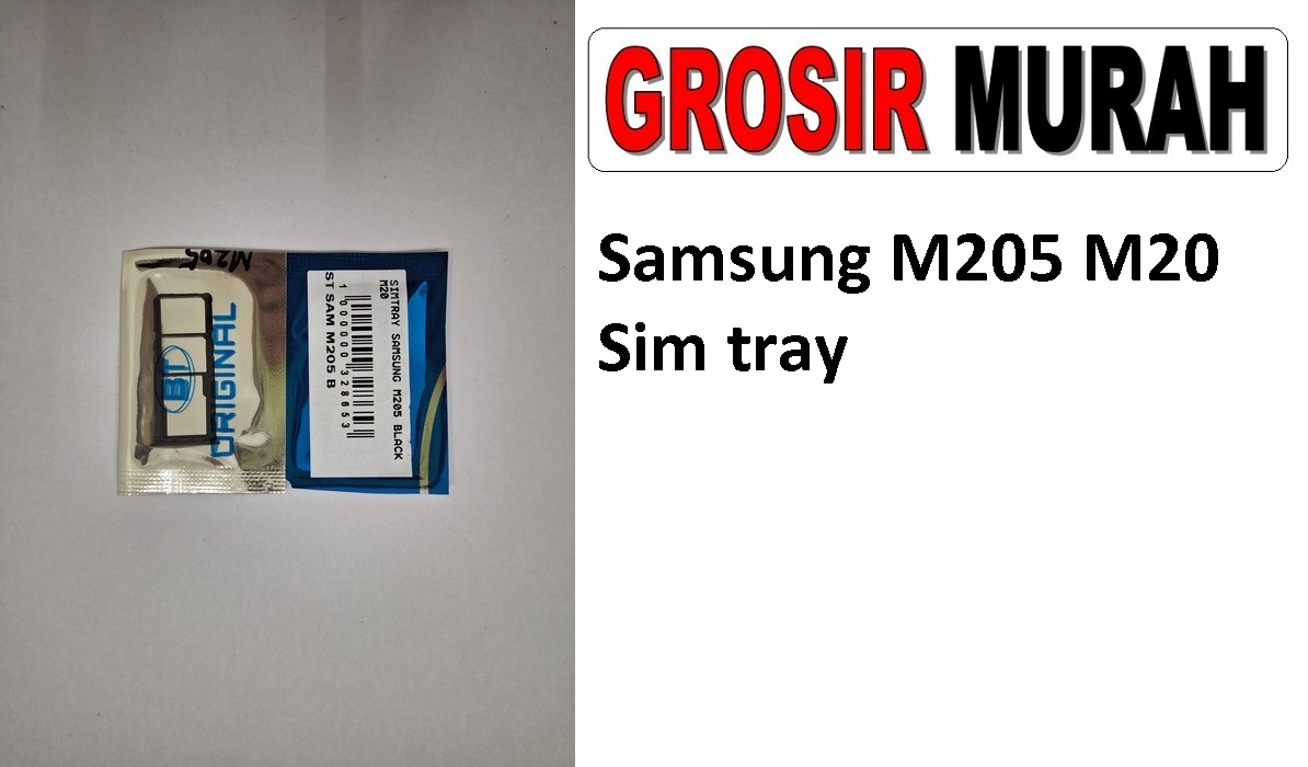 Samsung M205 M20 Sparepart Hp Sim Card Tray Simtray Sim Tray Holder Simlock Tempat Kartu Sim Spare Part Hp Grosir
