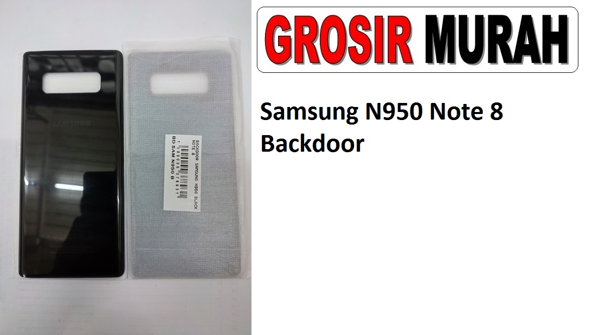 Samsung N950 Note 8 Sparepart Hp Backdoor Back Battery Cover Rear Housing Tutup Belakang Baterai